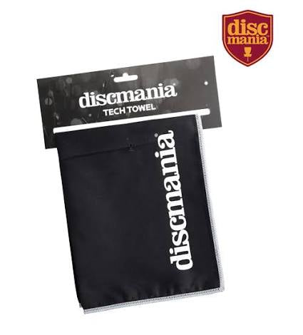 DISCMANIA - QUICK DRY TECH TOWEL (BLACK)