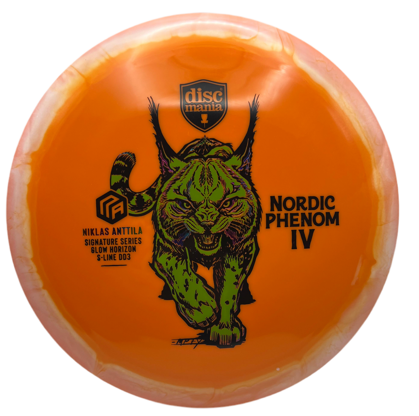 DISCMANIA - NIKLAS ANTILA NORDIC PHENOM GLOW HORIZON S-LINE DD3 TRIPLE FOIL 173g