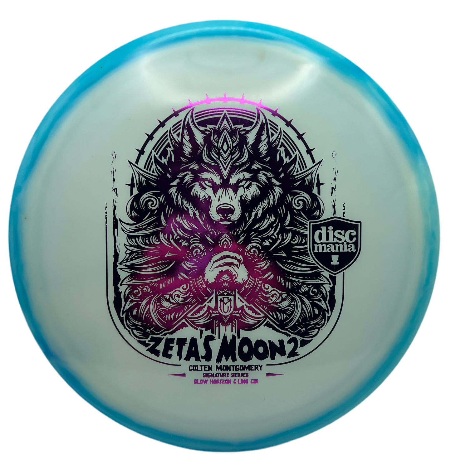 DISCMANIA - ZETA'S MOON 2 COLTEN MONTGOMERY SIGNATURE SERIES GLOW HORIZON C-LINE CD1 176g