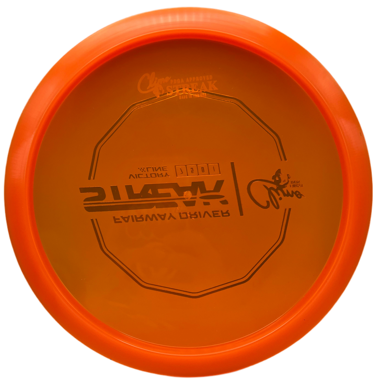 KEN CLIMO DISCS - STREAK VICTORY LINE FIRST RUN 163g