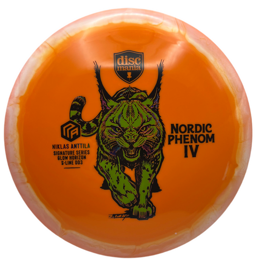 DISCMANIA - NIKLAS ANTILA NORDIC PHENOM GLOW HORIZON S-LINE DD3 TRIPLE FOIL 173g