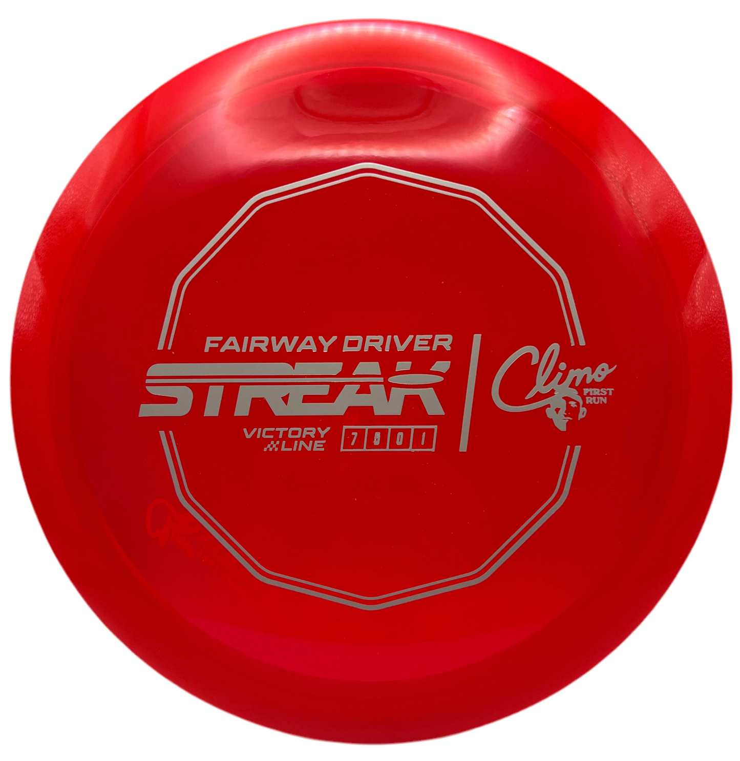 KEN CLIMO DISCS - STREAK VICTORY LINE FIRST RUN 168g