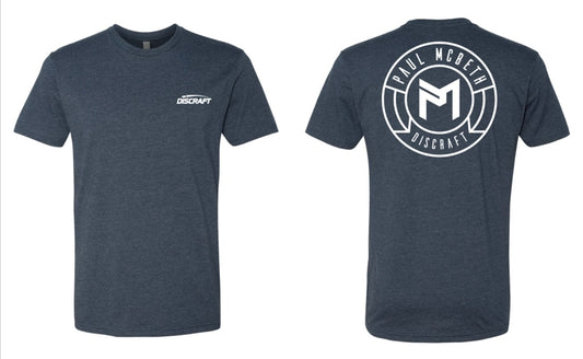DISCRAFT - PAUL MCBETH T-SHIRT CIRCLE LOGO (XL)