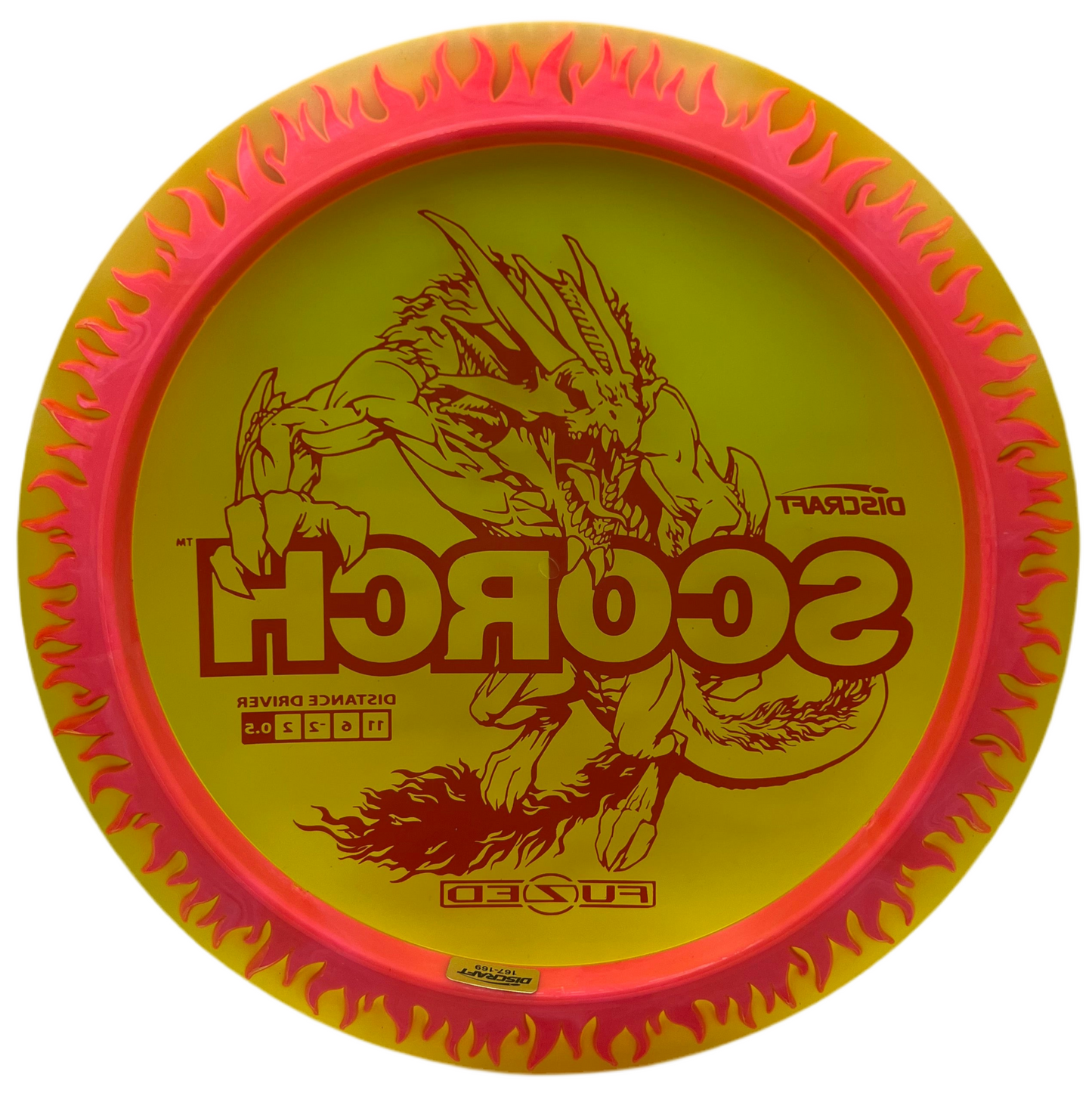 DISCRAFT - FUZED LINE SCORCH FLAME 167-169g