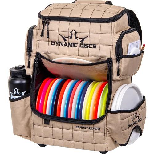 DYNAMIC DISCS - COMBAT RANGER BACKPACK DISC GOLF BAG (SANDSTONE)