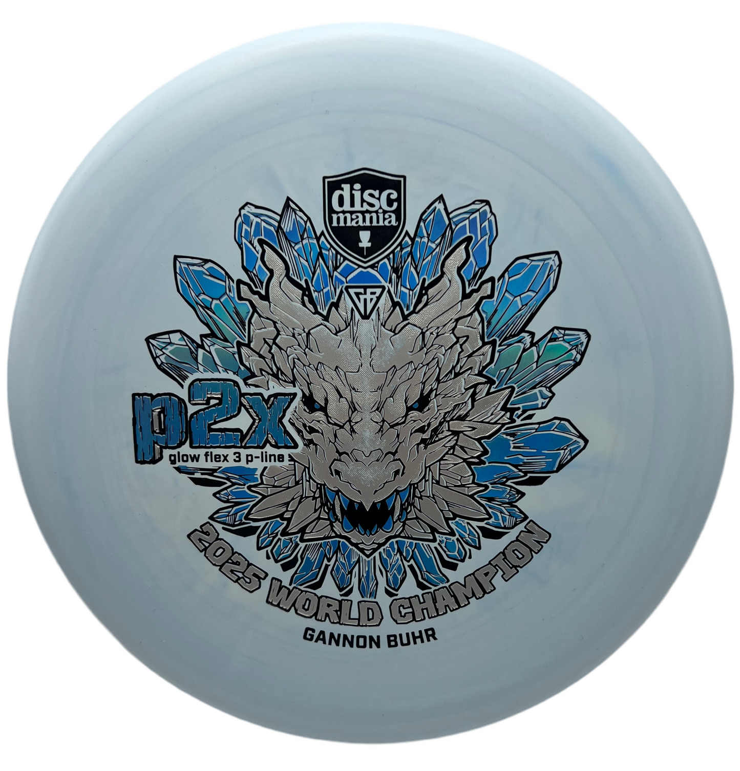 DISCMANIA - GANON BUHR GLOW P-LINE P2X FLEX 3 TRIUMPH SERIES (2025 WORLD CHAMPION) 173g
