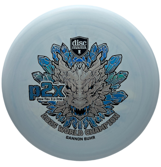 DISCMANIA - GANON BUHR GLOW P-LINE P2X FLEX 3 TRIUMPH SERIES (2025 WORLD CHAMPION) 173g
