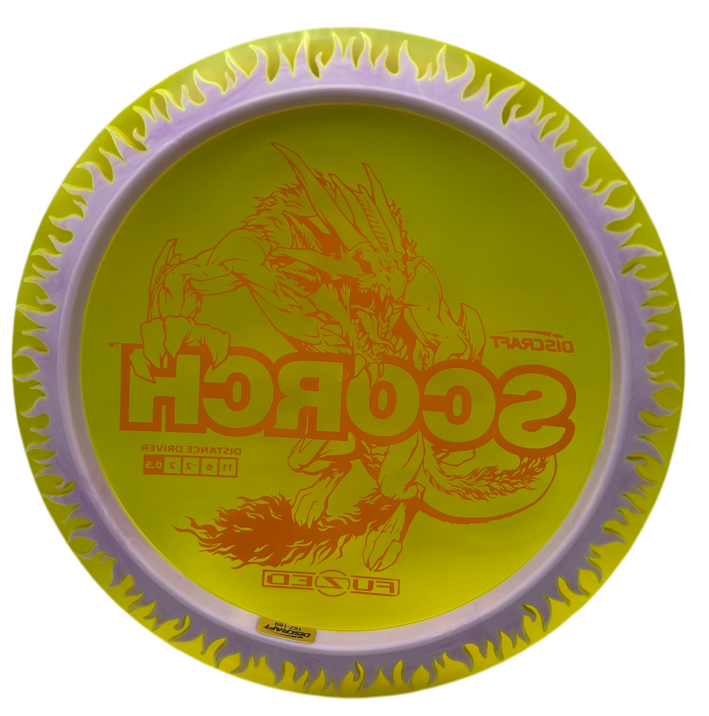 DISCRAFT - FUZED LINE SCORCH FLAME 167-169g