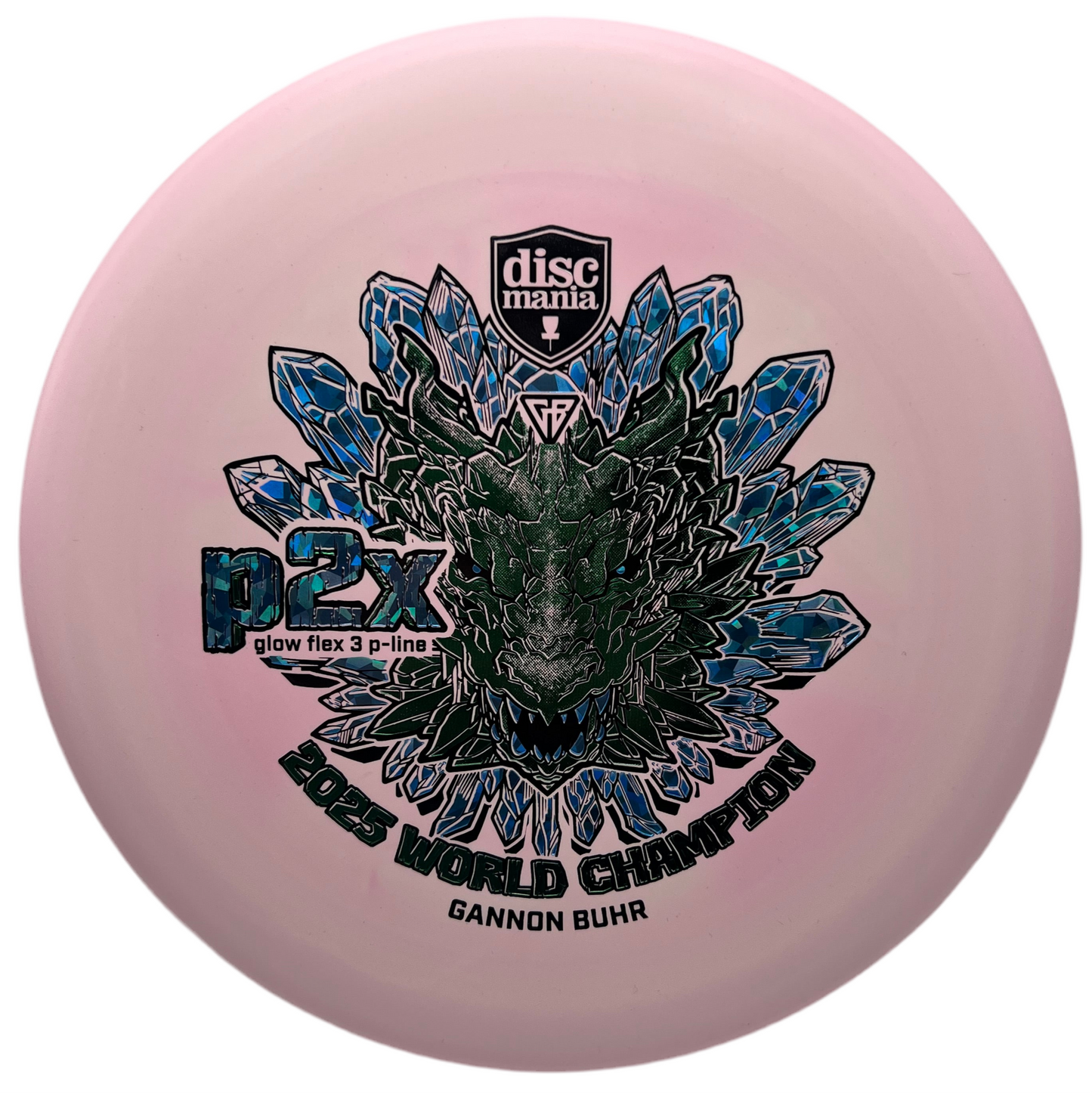 DISCMANIA - GANON BUHR GLOW P-LINE P2X FLEX 3 TRIUMPH SERIES (2025 WORLD CHAMPION) 173g