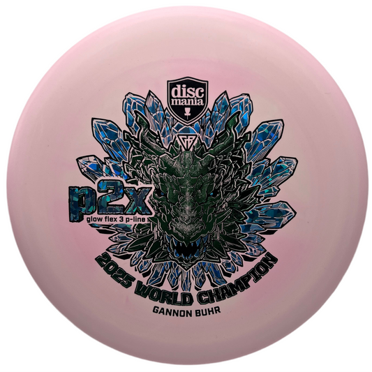 DISCMANIA - GANON BUHR GLOW P-LINE P2X FLEX 3 TRIUMPH SERIES (2025 WORLD CHAMPION) 173g