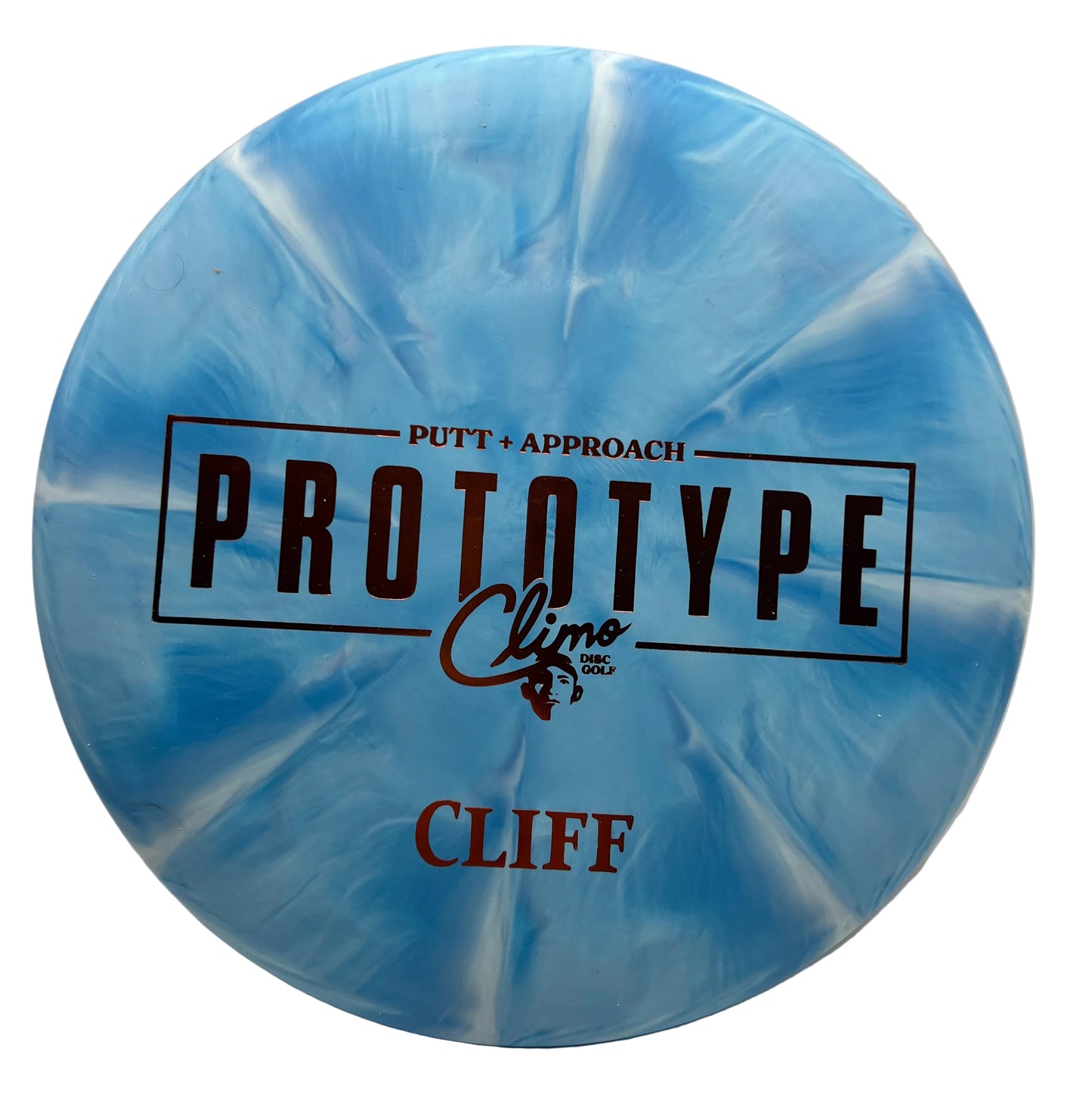 CLIMO DISCS-  PROTOTYPE SWIRLY TROPHY LINE CLIFF