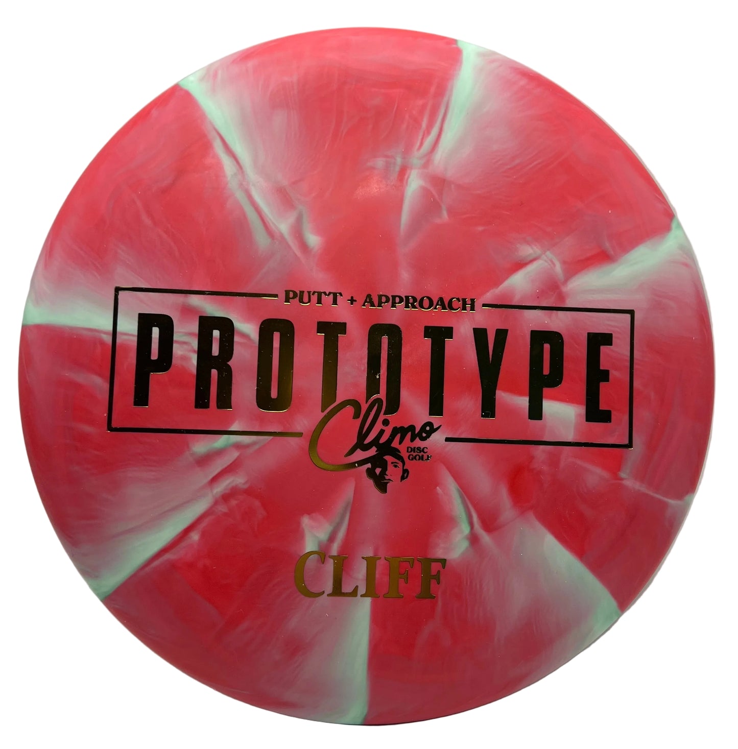 CLIMO DISCS-  PROTOTYPE SWIRLY TROPHY LINE CLIFF